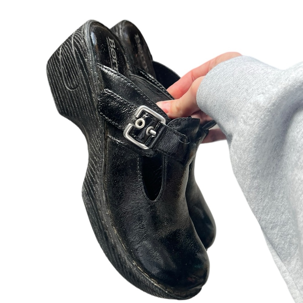 Born Leather Clogs